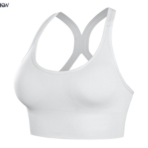 Soutien-gorge de sport pour femmes avec logo personnalisé pour femmes soutien-gorge de gymnastique athlétique et fitness à séchage rapide soutien-gorge de yoga respirant haut XS Plus - Product Image 1