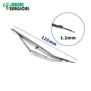 Punzón de Trabeculectomía Vitreo-retinal de Acero Inoxidable, Mordida Recta, Ancho de 1.2 mm, Manual, Certificado CE, Quirúrgico Oftálmico - Product Image 5