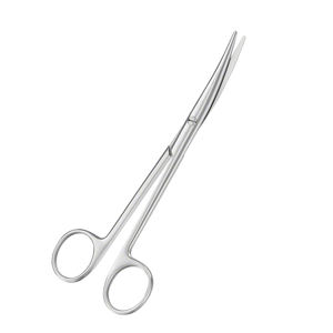 LEXER 6 Ciseaux de dissection en acier inoxydable de 12 pouces à lame incurvée, à motif étroit, pour couper les points émoussés. - Product Image 2