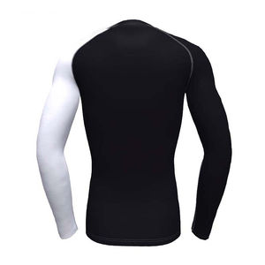 เสื้อรัดกล้ามเนื้อแบบระบายอากาศได้ดี เป็นมิตรกับสิ่งแวดล้อม ผลิตจากผ้าสแปนเด็กซ์ สำหรับกีฬา MMA และออกกำลังกาย ทนทาน รับผลิตตามแบบ (OEM)  ความต้องการสูง มองเห็นได้ชัดเจน - Product Image 6