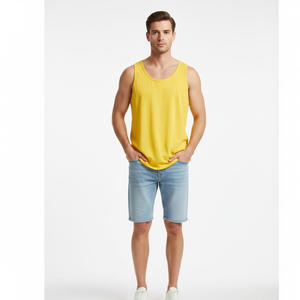 Débardeur sans manches pour hommes fournisseur d'usine OEM vente en gros gilet musculaire sur mesure vêtements de mode décontractés pour entraînement fitness - Product Image 1