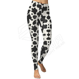 Transpirable Compresión Sublimación Mujeres Yoga Pantalones Cintura alta Push up Sólido Yoga Leggings - Product Image 1