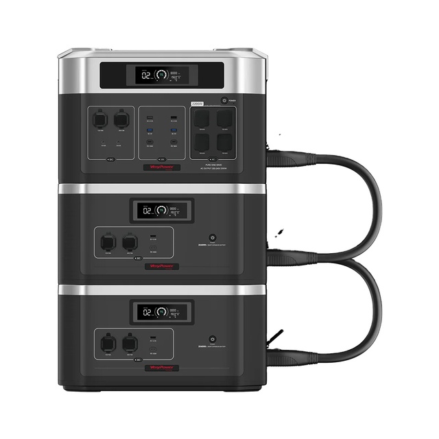Expandable Portable Power Station 2kWh 4kWh 10kWh 16kWh High Capacity LiFePO4 Battery Mobile Power Bannk