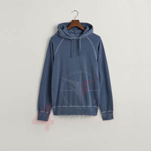 Sudadera con Capucha Desteñida por el Sol para Hombre, 400GSM, 100% Algodón, Sudadera Informal Moderna, Proveedor de Fábrica de Ropa con Etiqueta Privada Personalizada OEM - Product Image 5