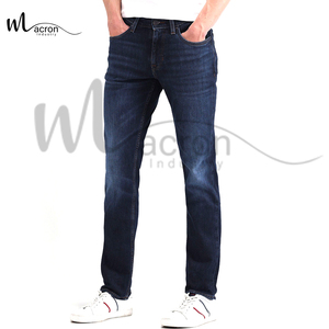 กางเกงยีนส์ทรงตรงลำลองคุณภาพดี ระบายอากาศได้ดี น้ำหนักเบา สวมใส่สบายสำหรับผู้ใหญ่ ดีไซน์ทันสมัย เอวกลาง - Product Image 5