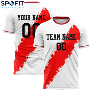 Camiseta de Fútbol con Logotipo Personalizado 2026, Camisetas de Fútbol Más Vendidas, Nuevo Diseño, Camisetas de Fútbol para Hombre al por Mayor, Servicio OEM - Product Image 3