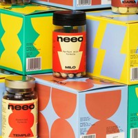 Boîtes d'emballage imprimées de luxe Boîte postale en carton de qualité supérieure avec logo pour cosmétiques de soin de la peau Mango Milo Ice for Life