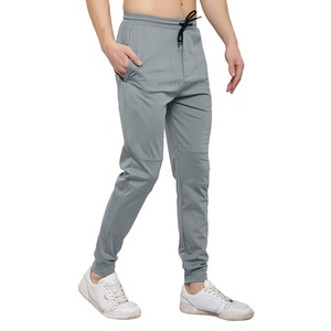 Pantalones Joggers Casuales para Hombre, Cintura Media, Estilo Urbano, Elásticos, Nuevos de Invierno, Estilo Urbano Recto, Pierna Ancha, 100% Algodón, Impermeables - Product Image 2