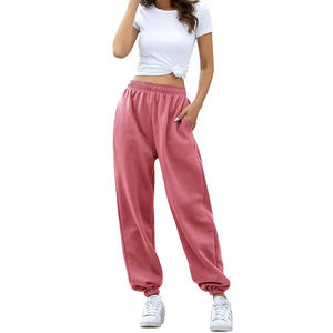 OEM Logo personnalisé Pantalon de jogging décontracté pour femmes Jogging Pantalon de survêtement unisexe personnalisé en coton respirant Pantalon de survêtement respirant OEM - Product Image 2