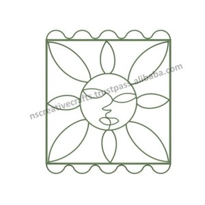 Handcrafted and Designed with Passion Wall Art Designed Using Iron Metal for Indoor <b>Decoration</b> Available - Product Image 2
