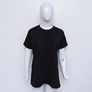New Fashion 100% High Quality Breathable Super Comfy Lounge Wear <b>Plain</b> Solid Short Sleeve Knitted <b>Shirts</b> For Women <b>black</b> <b>T</b> <b>shirt</b> - Product Image 1