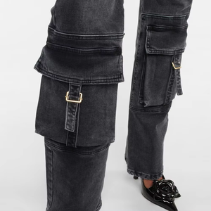 Pantalons cargo pour femmes, vêtements de rue d'hiver tendance, vente en gros, conception OEM, couleurs personnalisées, imperméables, séchage rapide, meilleur fournisseur - Product Image 5