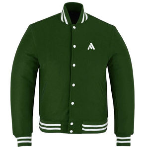 Vestes de baseball vintage en chenille brodée avec logo personnalisé en gros, vestes universitaires pour hommes par Antique Fashion - Product Image 3