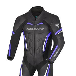 Veste de sport en cuir imperméable et réfléchissante pour homme, homologuée CE, coupe-vent, toutes saisons, 300g, pour moto et course automobile - Product Image 3