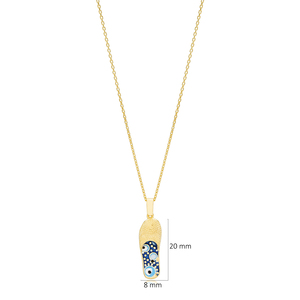 Nouvelle mode : Bijoux turcs faits à la main en argent sterling 925, motif œil turc, forme pantoufle, vente en gros - Product Image 3