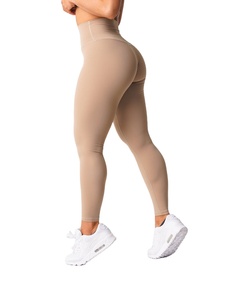 <b>High</b> Quality Women's <b>High</b>-<b>Waisted</b> Solid Yoga Shorts Eco-Friendly Quick Dry Fitness Wear Custom Logo - Product Image 5