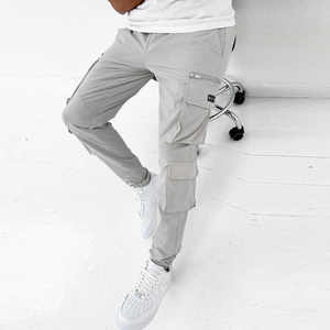 Wholesale Custom Breathable Cargo Pants Long Regular Outdoor Work <b>Men</b> <b>Overalls</b> Side Pockets Large Pocket Formal Winter - Product Image 5