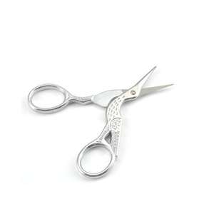 Premium Stainless Steel Heron Style Scissor for <b>Nail</b> <b>Art</b> Stork Shaped Embroidery Scissors Custom Color OEM Private Label - Product Image 5