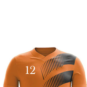 Último Modelo de Uniformes de Fútbol con Serigrafía, Conjuntos de Camisetas y Pantalones Cortos con Logotipo Personalizado, MOQ Bajo, Antibacterianos, Impermeables, Elásticos 100% - Product Image 5