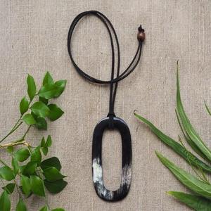 Alta calidad nueva moda diamante cuerno collar hecho a mano joyería accesorio para mujeres distribuidor a granel venta - Product Image 4