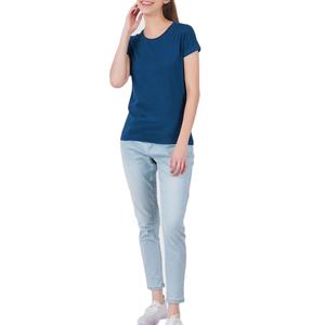 Camisetas Elegantes para Mujer, Corte Regular, Casuales, de Verano, 100% Algodón, Transpirables, 2026 - Product Image 5