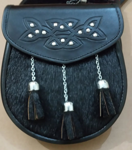 2025 Basson en cuir Sporran sur mesure pour kilt écossais à prix de gros - Product Image 2