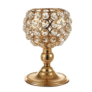 Soporte de luz en T de vidrio redondo Premium Ideal para una decoración de mesa elegante en hogares y hoteles para un ambiente elegante - Product Image 4