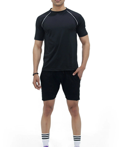 T-shirts de compression slim fit pour hommes, respirants, manches courtes, en spandex/polyester, pour le fitness et l'entraînement - Product Image 5