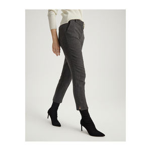 Women's <b>Slim</b> Cut Wool Blend Trousers - Product Image 4