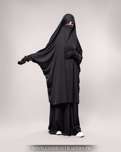 Abaya Modesta al por Mayor para Mujeres Musulmanas, Tela de Poliéster Premium, Ropa Islámica, Ligera y Transpirable para Fiestas Nocturnas - Product Image 2