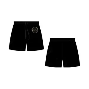 Custom Rechte Verstelbare Trekkoord Linnen Shorts Voor Heren Custom Hoge Kwaliteit Heren Ondergoed Heren Katoenen Comfortabele Shorts