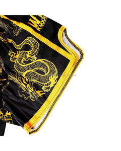 Ropa Deportiva de Boxeo y Artes Marciales, Duradera, Ligera, Elástica, de Secado Rápido, Estampada, 100% Poliéster, con Detección de Agujas - Product Image 3