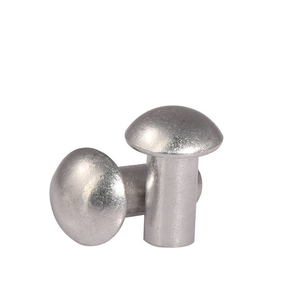 Remache de Cobre DIN660 de Alta Calidad, Tamaño Personalizado, Remache de Cabeza Redonda de Latón, Remache Sólido de Aluminio - Product Image 1