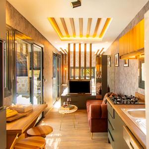 Cao Cấp Kết Cấu Thép Trailer Nhà Bánh Xe Bất Nhà Thoải Mái Cách Nhiệt Cao Hiệu Quả Mùa Đông Mùa Hè Sử Dụng Ngoài Trời Di Động - Product Image 1