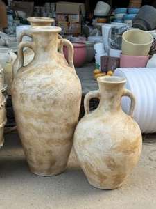 Vase en Corne Artisanal Style Animal de Luxe, Effet Verre Bulle, Véritable Toucher, Collection d'Art de Table HF Industries Jingdezhen - Product Image 6