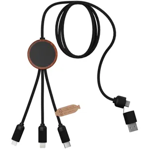 5 in 1 C37 Promotional USB <b>Charging</b> <b>Cable</b> Sustainable RPET Gadgets - Product Image 5