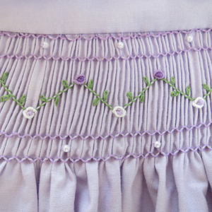 Vestido de lino suave hecho a mano para niñas pequeñas, estilo informal para el primer cumpleaños de niños pequeños, OEM hecho en Vietnam - Product Image 4