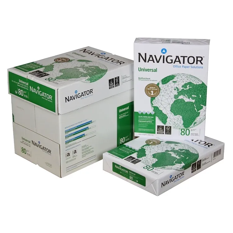 Ucuz fiyat çok amaçlı Navigator a4 boyutu kopya 80 gsm/beyaz a4 copypaper a4 kağıt 70g