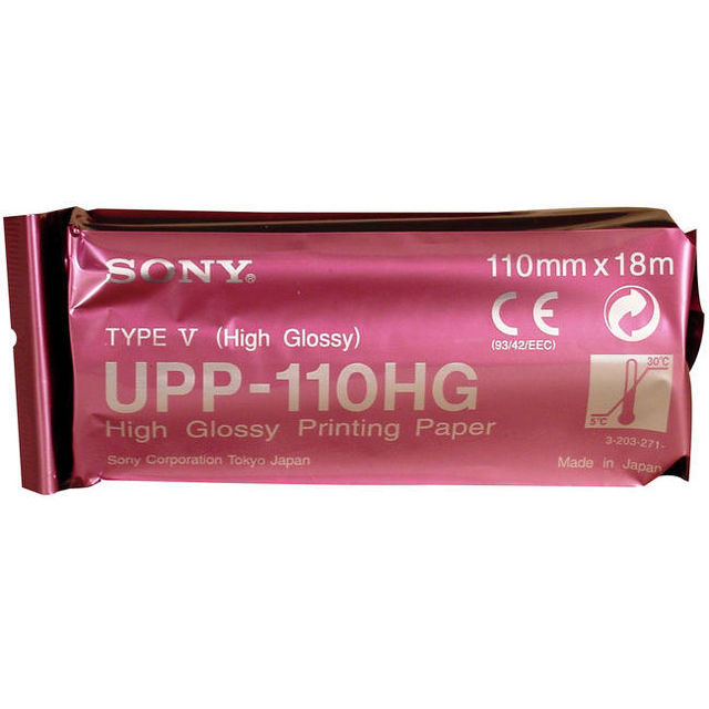 Ultrasound Printer ECG thermal paper For Sony UPP110HG