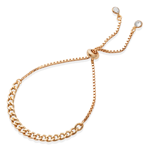 Bracelet à chaîne gourmette élégant, artisanal turc, plaqué rhodium et or, en argent sterling 925, cadeau de bijoux - Product Image 6