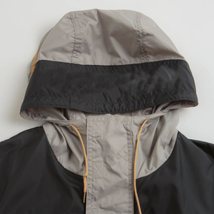 Custom Streetwear Oversized Track Suit Nylon Half Zipper Hoodie and Jogging Set Sweatsuit <b>Football</b> Windbreaker jacket for men - Product Image 6