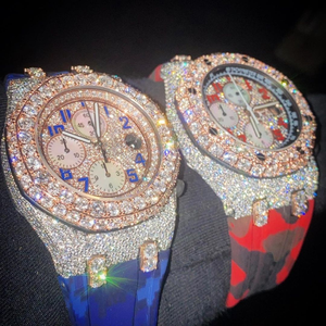 Reloj de Diamantes Moissanite Personalizado de Alta Calidad para Hombre, Estilo Hip Hop, Regalo de Joyería de Diamantes - Product Image 2