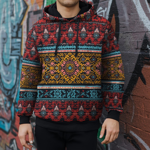 Sudadera con Capucha de Invierno Personalizada con Bordado, Sudadera de Felpa de Algodón Estampada con Opciones de Etiqueta Privada OEM/ODM - Product Image 2