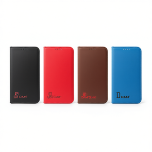 Étui Portefeuille Magnétique DAM pour iPhone 13 Pro avec Support et Fonction Portefeuille - Product Image 1