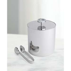 Nouveau seau à glace en acier inoxydable au design antique fait à la main avec finition polie miroir à très faible débit - Product Image 4