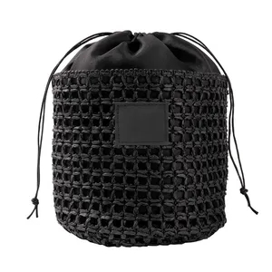 Borsa Clutch Personalizzata in Rafia Trozzle, Sacche Sportive Personalizzabili con Coulisse per Promozioni - Product Image 4
