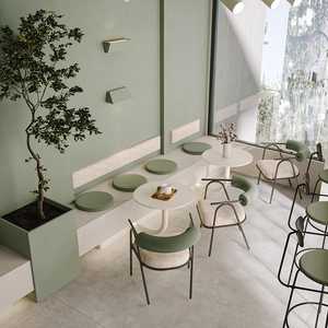 Estante de Exhibición para Restaurante, Mueble de <span class=keywords><strong>Bar</strong></span>, Vitrina para Pastelería, Estante de Almacenamiento Metálico para Tienda Minorista, Mostrador de <span class=keywords><strong>Café</strong></span>, Mostrador de Caja - Product Image 6