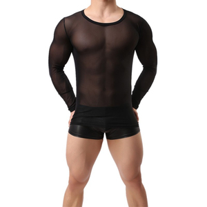 T-shirt personnalisé en coton pour hommes T-shirt élégant pour hommes T-shirt uni de haute qualité à manches longues T-shirts originaux pour hommes - Product Image 6