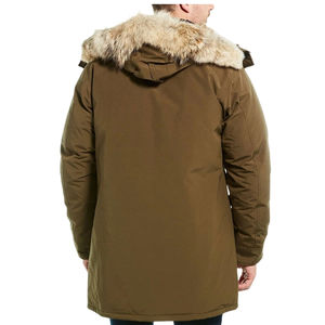 Chaqueta de Invierno con Capucha Estilo Vintage para Hombre al por Mayor, Chaqueta de Abrigo Aislada Gruesa y Cálida de Primera Calidad - Product Image 2