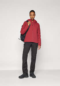 Hot Selling <b>Women's</b> Karix Softshell <b>Jacket</b> Royal Red Full Sleeves Windproof <b>Waterproof</b> Zipper <b>for</b> Outdoor <b>Running</b> Factory Price - Product Image 2